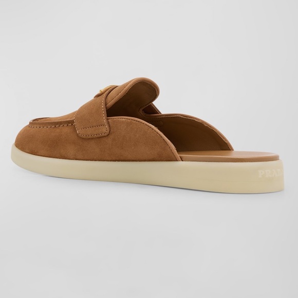 Prada Saint Tropez Suede Mules - Picture 4 of 6